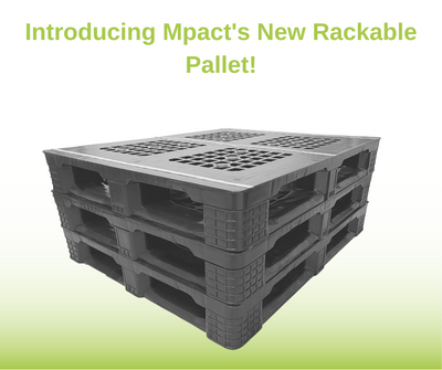 Mpact Plastic Containers New Rackable Pallet