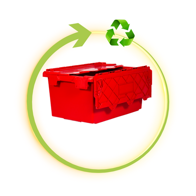 Attached Lid Containers