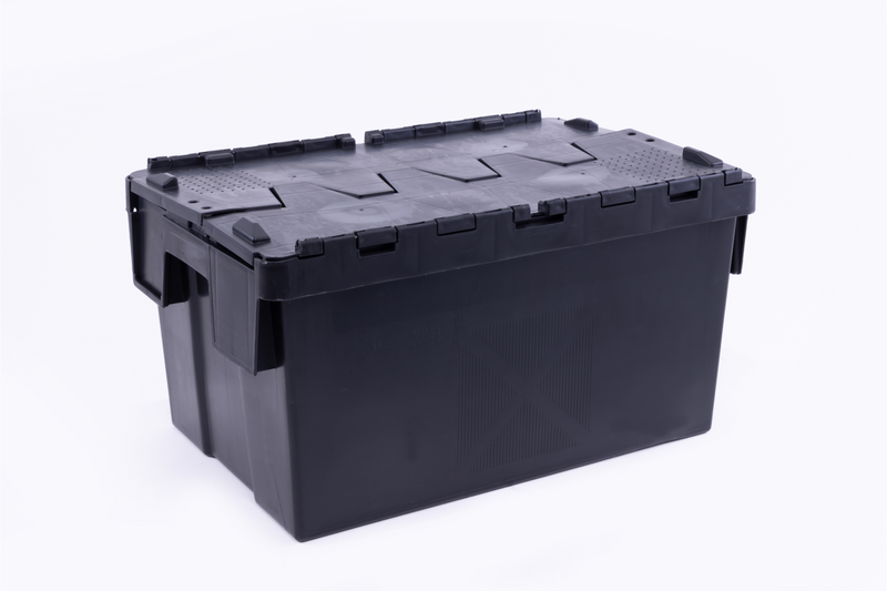 55 LITRE ATTACHED LID CONTAINER (AT64315) TOTE