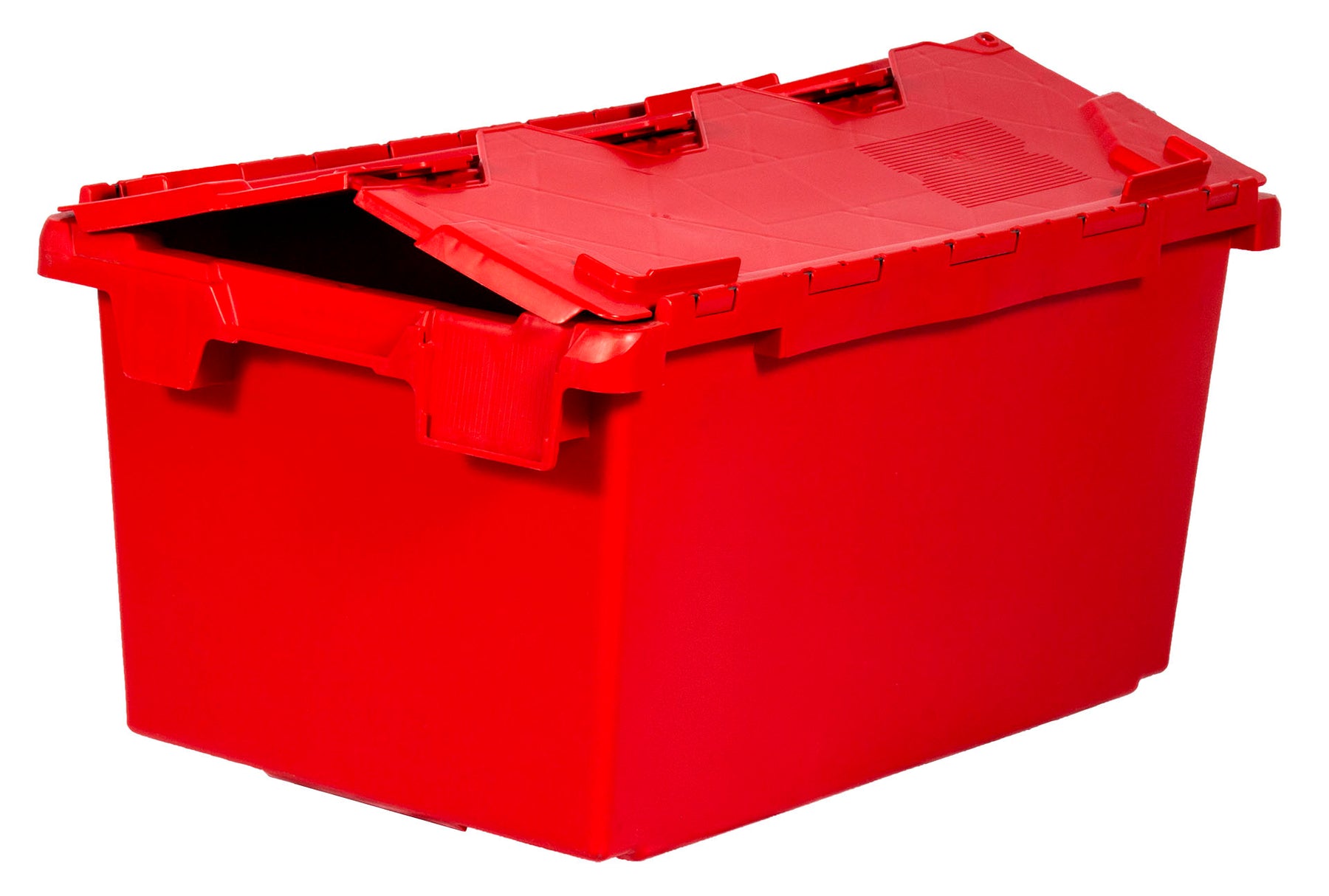 Container 75 Liter 75 Litre Attached Lid Container - AT75356 – Mpact Plastic Containers ...
