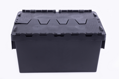 55 LITRE ATTACHED LID CONTAINER (AT64315) TOTE